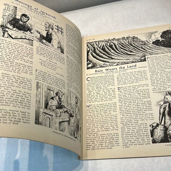 VTG Children's Activities For Home & School Magazine Book May 1948 - Picture 6 of 6